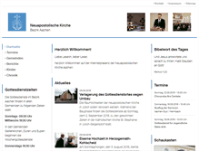 Tablet Screenshot of nak-aachen.de